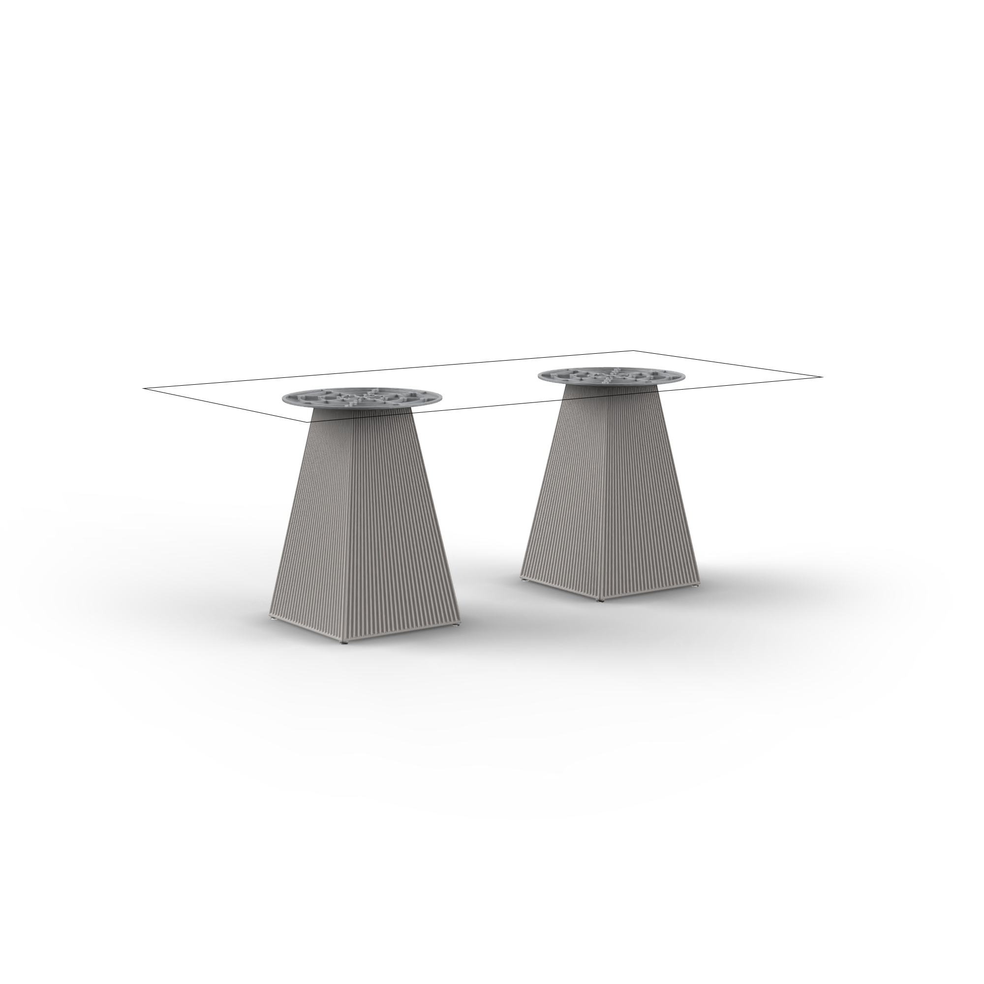 54470 Vondom Gatsby designer table outdoor furniture (01) 